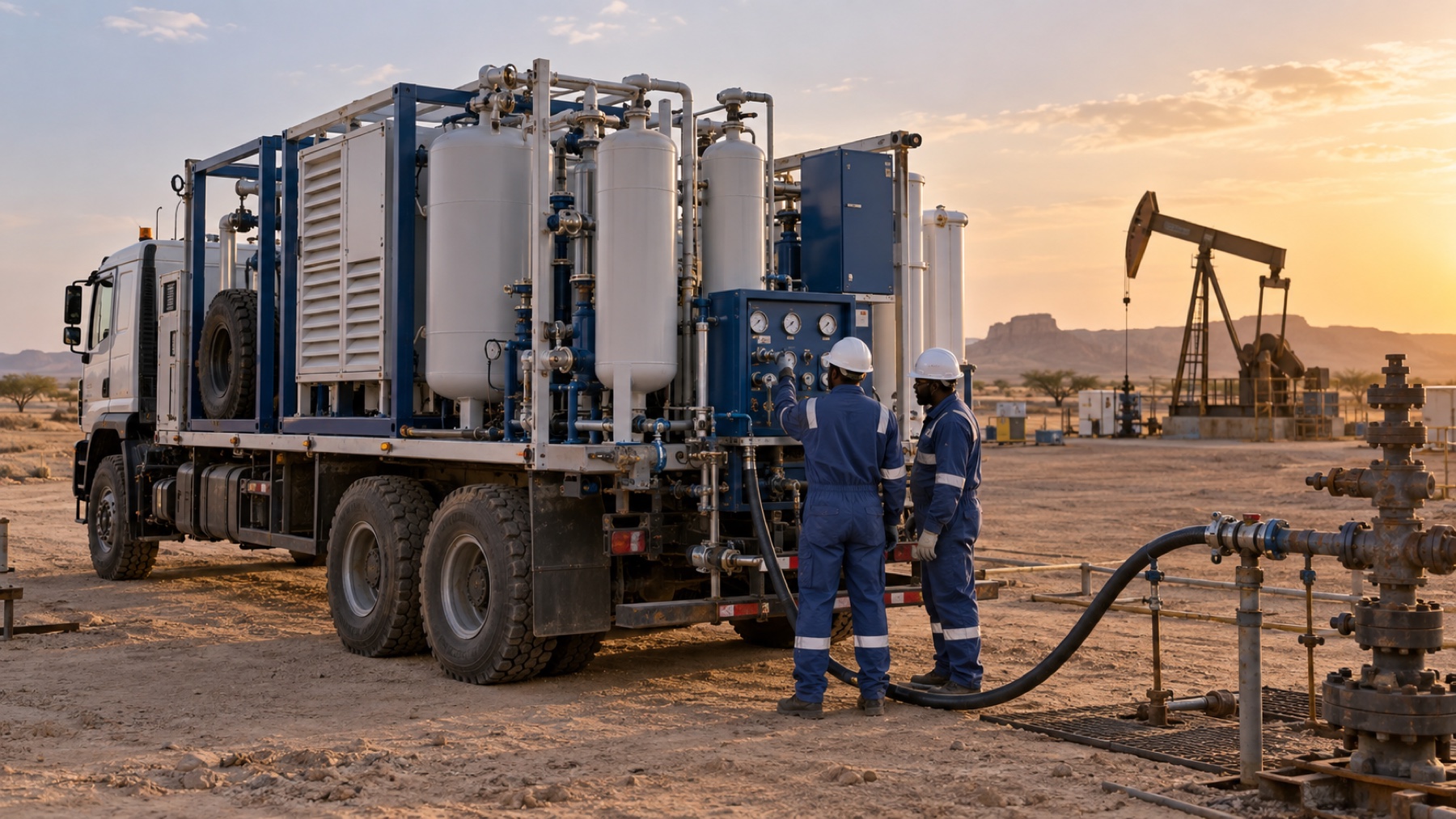 Mobile industrial nitrogen equipment