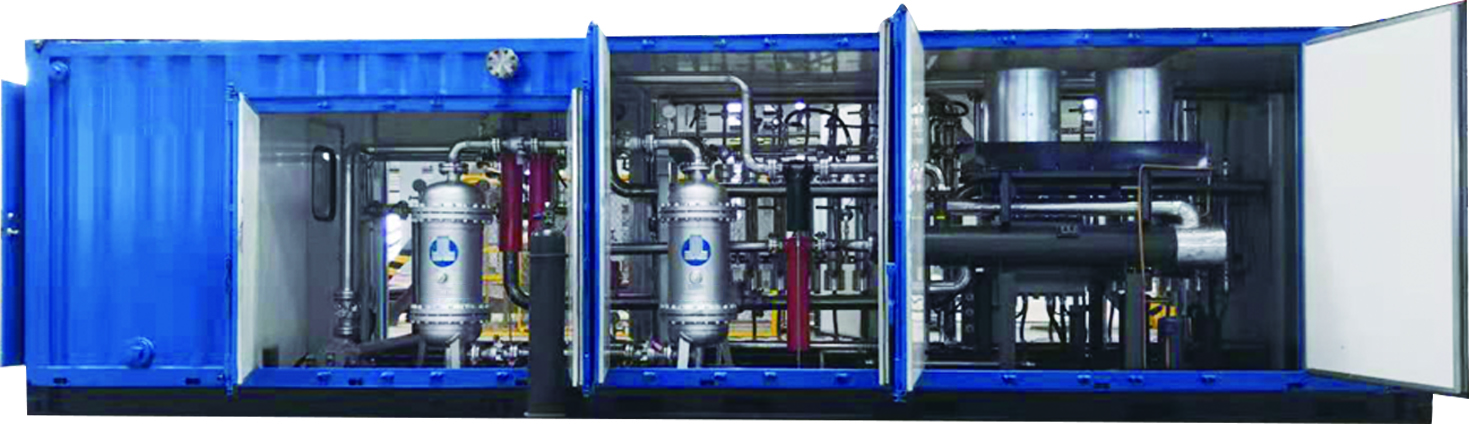 Kazakhstan oilfield air/nitrogen system